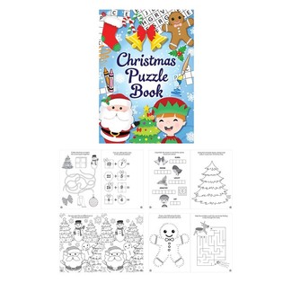 CHRISTMAS PUZZLE BOOK (48st.)
