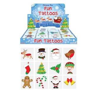 FUN TATOOS - MODEL CHRISTMAS (48 packs x 12 st.)