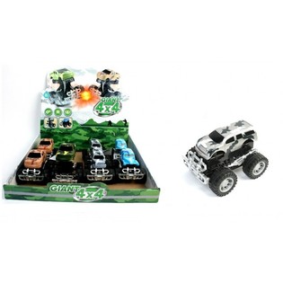 LARGE FRICTION MONSTER CARS IN DISPLAY (12pcs)