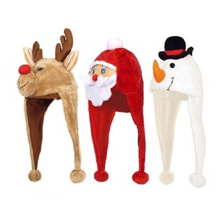 LUXURY CHRISTMAS GIFTS CHRISTMAS HAT: SANTA, SNOWMAN & REINDEER (24st.)