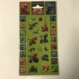 STICKERS: DINOTRUX, Dim. 20 x 10 cm. (10pcs)