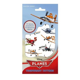 Tattoo &ndash; Disney Planes Temporary Tattoos, 20 x 10 cm (10 pcs.)