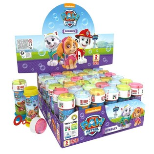 PAW PATROL SOAP BUBBLES, 60ML (36 pcs)