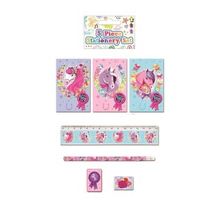 5 PIECE PONY'S WRITING SET (24 pcs.)