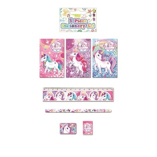 5-Piece Unicorn Stationery Set (24 pcs.)