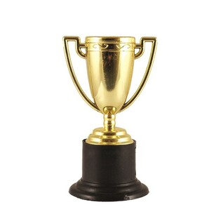 Gold Winner Trophy 10 cm (12 pcs)