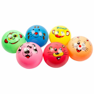 CHEERFUL ANIMAL BALLS Ø 23 Cm. (10pcs)