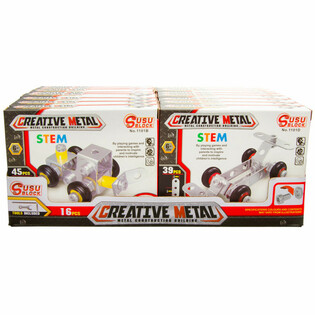 BUILD YOUR OWN METAL VEHICLE (16pcs)