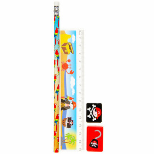 4 PIECE CHARACTER SET PIRATE (24pcs)