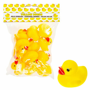 YELLOW SMALL BATH ENDS (12pcs)
