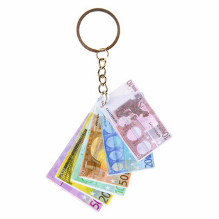 KEY RING EURO BANKNOTES (48pcs)