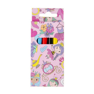 6-Piece Colored Pencil Set - Princess (24 pcs)