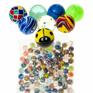 MIX BOUNCY BALLS &Oslash; 2.7 cm (100 pcs)