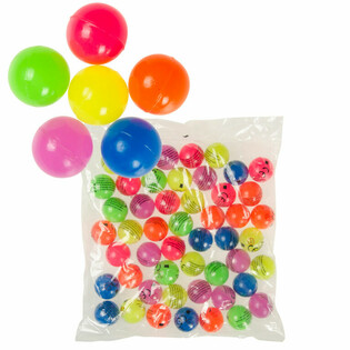 MIX Bouncing Balls NEON COLORS Ø 3.2 Cm. (50pcs)