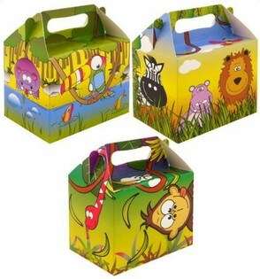 Kids Meal Box – Jungle – 14 x 9.5 x 18 cm (12 pcs)