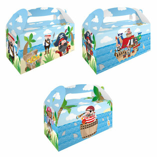 MENUBOX - PIRATE - 22.5 x 9.5 x 18 Cm (12pcs)