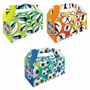 Football Meal Box &ndash; 22.5 x 9.5 x 18 cm (12 pcs)