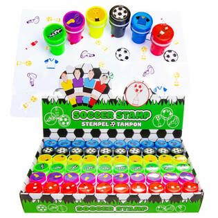 STAMPS FOOTBALLER IN DISPLAY (60pcs)