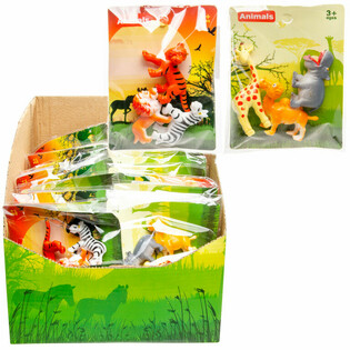 3 Wild Animals in a Bag (60 pcs)