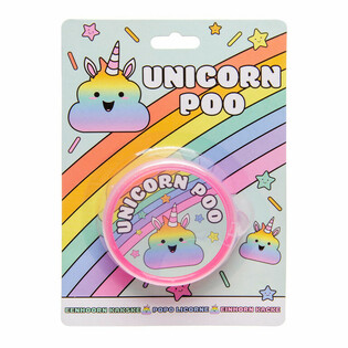 UNICORN SLIME PUTTY ON CARD (12 pcs)