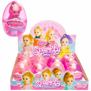 Cute Mini Princess Dolls in Surprise Egg in Display (12 Pcs)