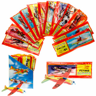 Foam Glider Airplanes in Display Box (48 pcs) | Wholesale