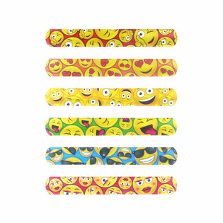 SLAP BRACELET - SMILEY (120 pcs.)