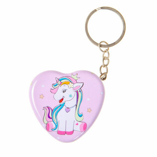 UNICORN KEYCHAIN WITH METAL BOX (24 pcs)