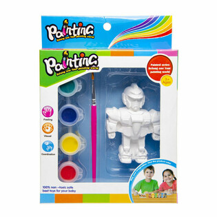 3D Painting Figure - Lion / Robot / Butterfly (6 pcs)