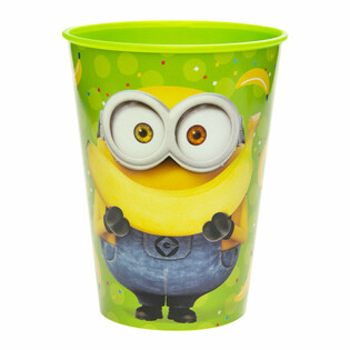 Minions Banana Drink & Ice Cream Cup - 260 ml (12 pcs)
