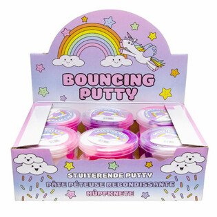 Unicorn Bouncing Putty - Display (12 pcs)