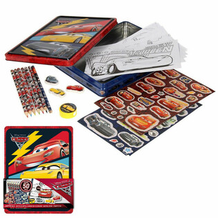 DISNEY CARS 3D CRAFT / DRAWING TIN (12 pcs.)