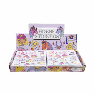 Fun Horse Stickers Display (120 pcs.)