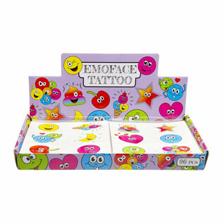 FUN TATTOOS – SMILEY MODEL (96 pcs.)
