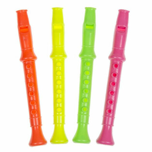 Colorful Grab Bag Whistles (12-Pack)