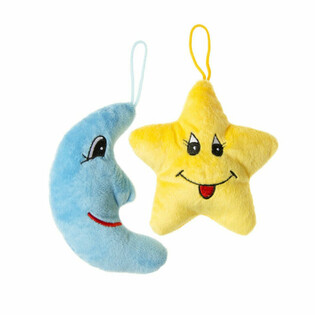Plush Star & Moon - Mix (36 pcs)