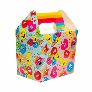 MENU BOX / PARTY TREAT BOX SMILEY 14x10x17 cm (12 pcs)