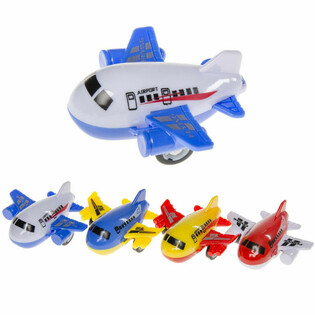 Friction Pull-Back Airplanes (36 pcs) - Perfect for Grab Bags & Party Favors