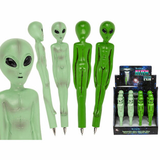**MEGA CHEAP** ALIEN BALLPOINT PENS IN DISPLAY (12pcs.)