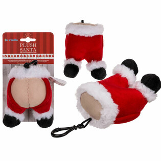 **MEGA CHEAP** PLUSH CHRISTMAS KEYRING WITH CHRISTMAS FART SOUND (24 pcs.)