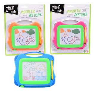 CREA KIDS - MAGNETIC COLOR DRAWING BOARD (12 pcs.)