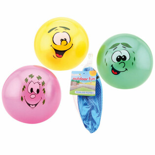 MIX HAPPY FACES / SMILEY BALL Ø20 cm (36 pcs)