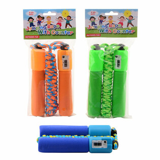 OUTDOOR FUN - JUMP ROPE WITH COUNTER, 2.10 M (6 pcs)