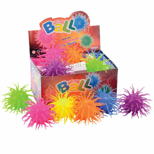 Luminous Spike Puffer Balls with Light Display (24 pcs.)