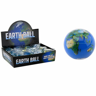 Globe Glitter Ball Ø6.5 cm in Display (12 pcs)