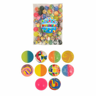 Large Mixed Bouncy Balls Ø4.3CM (50 pcs)