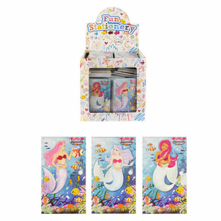 Mermaid Mini Notebooks - Display (168 pcs)
