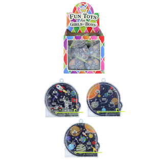 Space Theme Mini Pinball Games – Display of 108 pcs