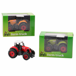 FARM MASTERS - DIE-CAST TRACTOR IN GIFTBOX (12 pcs)