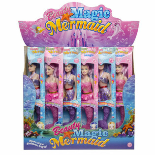 MAGICAL MERMAID DOLL IN DISPLAY (12 pcs.)